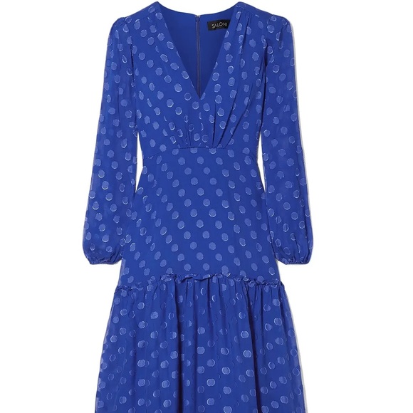 Saloni Devon Midi Dress - Picture 4 of 14